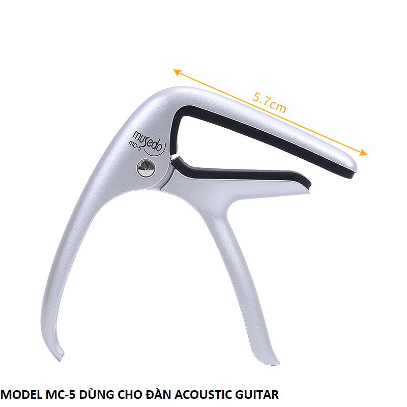 Capo guitar cao cấp Musedo MC5 và MC6