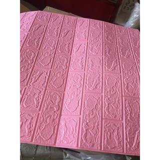 Xốp Dán Tường Dày 4mm khổ lớn 70x77cm