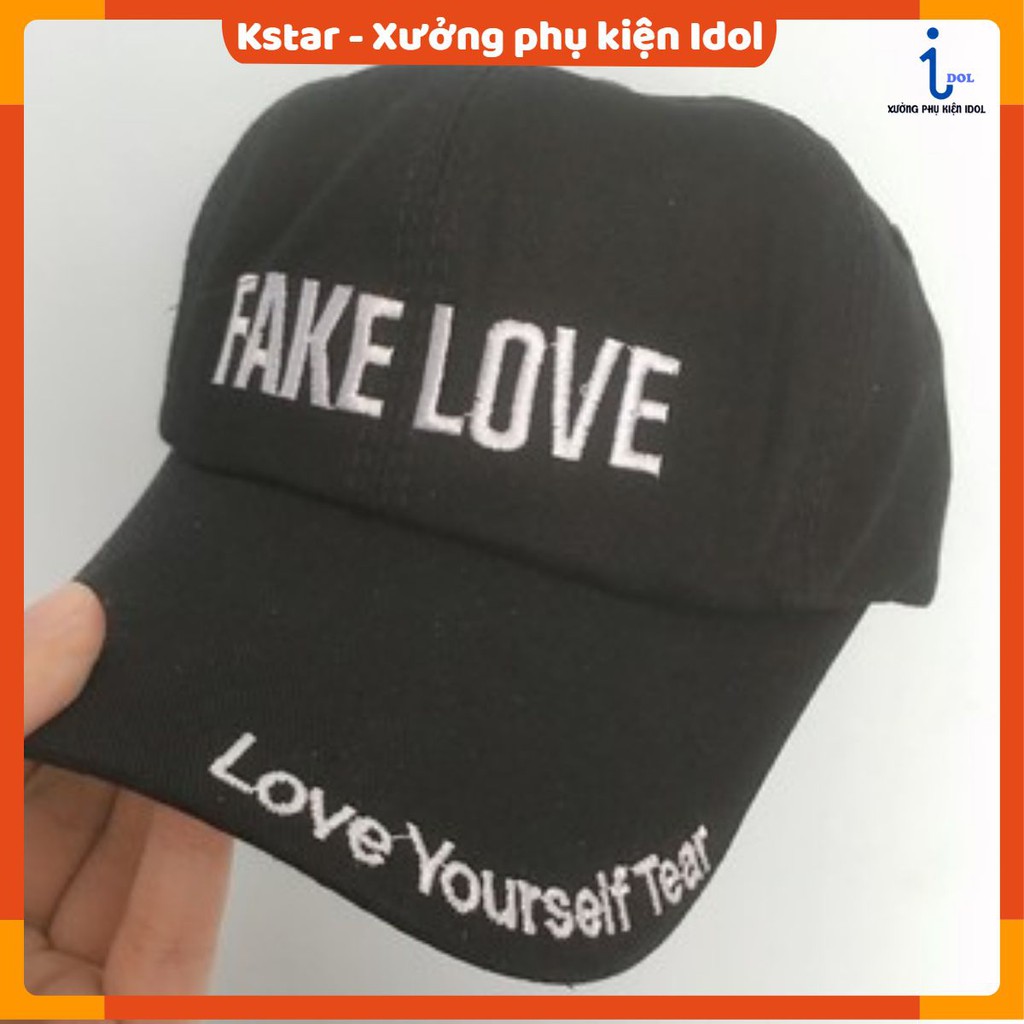 Nón thêu LYS Tear và Fake Yourself