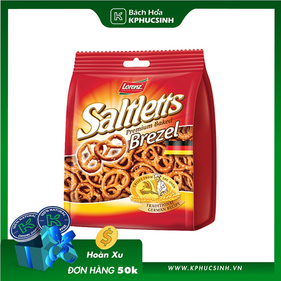Bánh Xoắn Brezel Hiệu Lorenz 90G