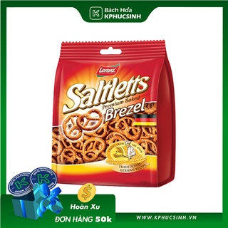 Bánh xoắn brezel hiệu lorenz 90g