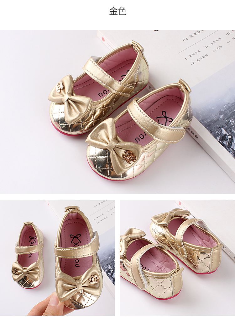 Giày Tập Đi Đế Mềm Chống Trượt Cho Bé