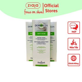 Kem Ngừa Mụn, Giảm Viêm,Ngăn Ngừa Sự Điều Tiết Của Bã Nhờn Dermacos 50ml