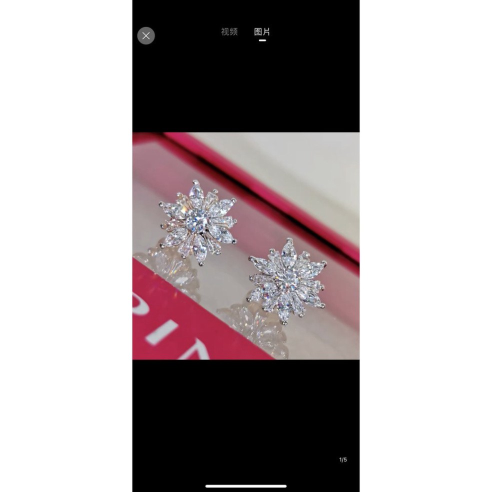 Bông tai nữ thời trang cá tính bông hoa