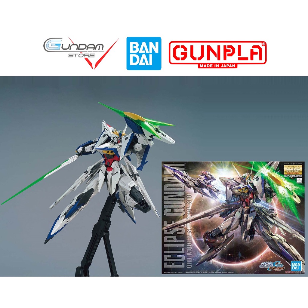 Mô Hình Gundam MG Eclipse MVF-X08 SEED MSV 1/100 Bandai Master Grade Đồ Chơi Lắp Ráp Anime Nhật