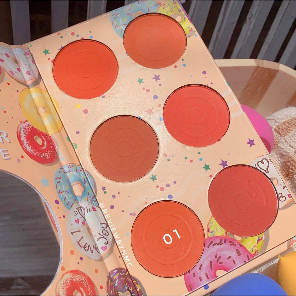 Bảng Phấn Má Hồng 6 ô Sweet Donuts Hasaya Girl | BigBuy360 - bigbuy360.vn