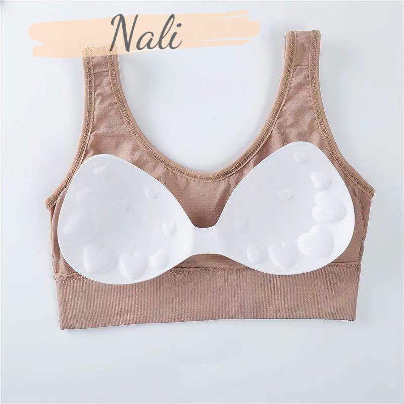 Áo bra, áo tập croptop phối sọc tạp gym, yoga NL029 | BigBuy360 - bigbuy360.vn