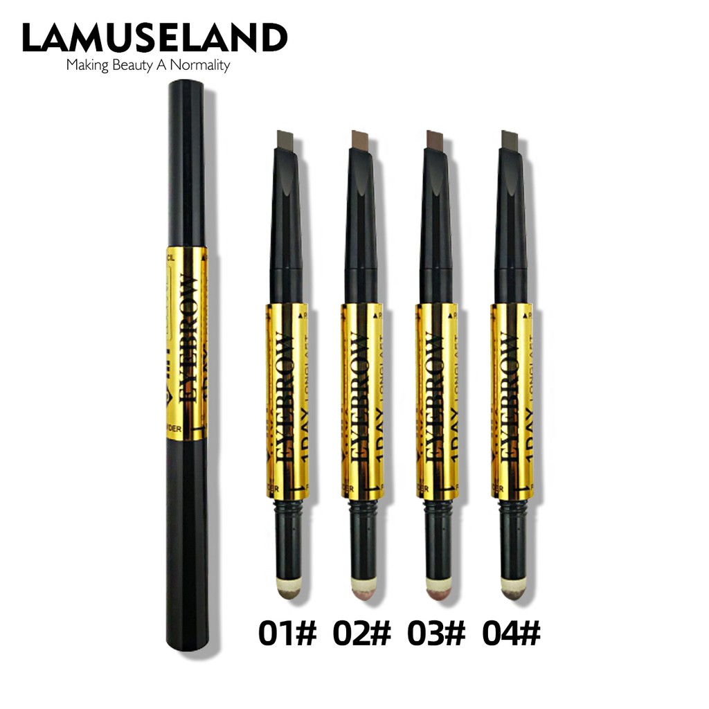 (Hàng Mới Về) Bút Kẻ Lông Mày 3 Bước Chống Thấm Nước Và Mồ Hôi Lâu Trôi | BigBuy360 - bigbuy360.vn