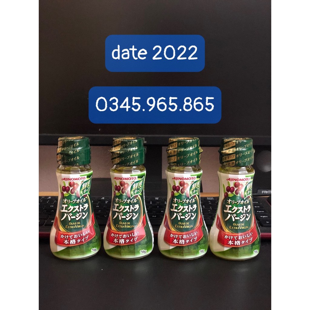 Dầu Olive Extra Virgin Ajinomoto Nhật nguyên chất cho bé ăn dặm (2022)