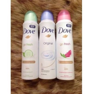 Xịt Khử mùi Dove 150ml của Mỹ, Khử mùi Kháng khuẩn hiệu quả