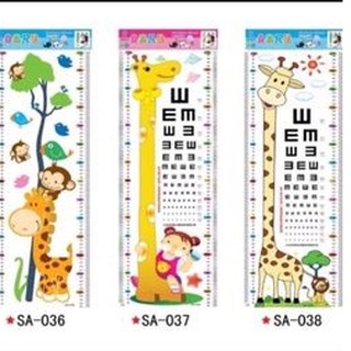 Decan thước đo chiều cao dán tường cho bé yêu.