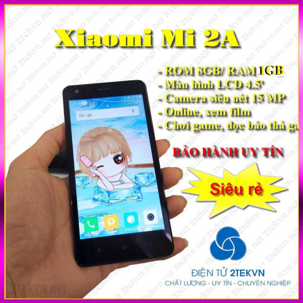 HÀNG SALE NGHI BÁN  Điện thoại cảm ứng cũ giá rẻ Xiaomi Mi 2A HÀNG SALE NGHI BÁN