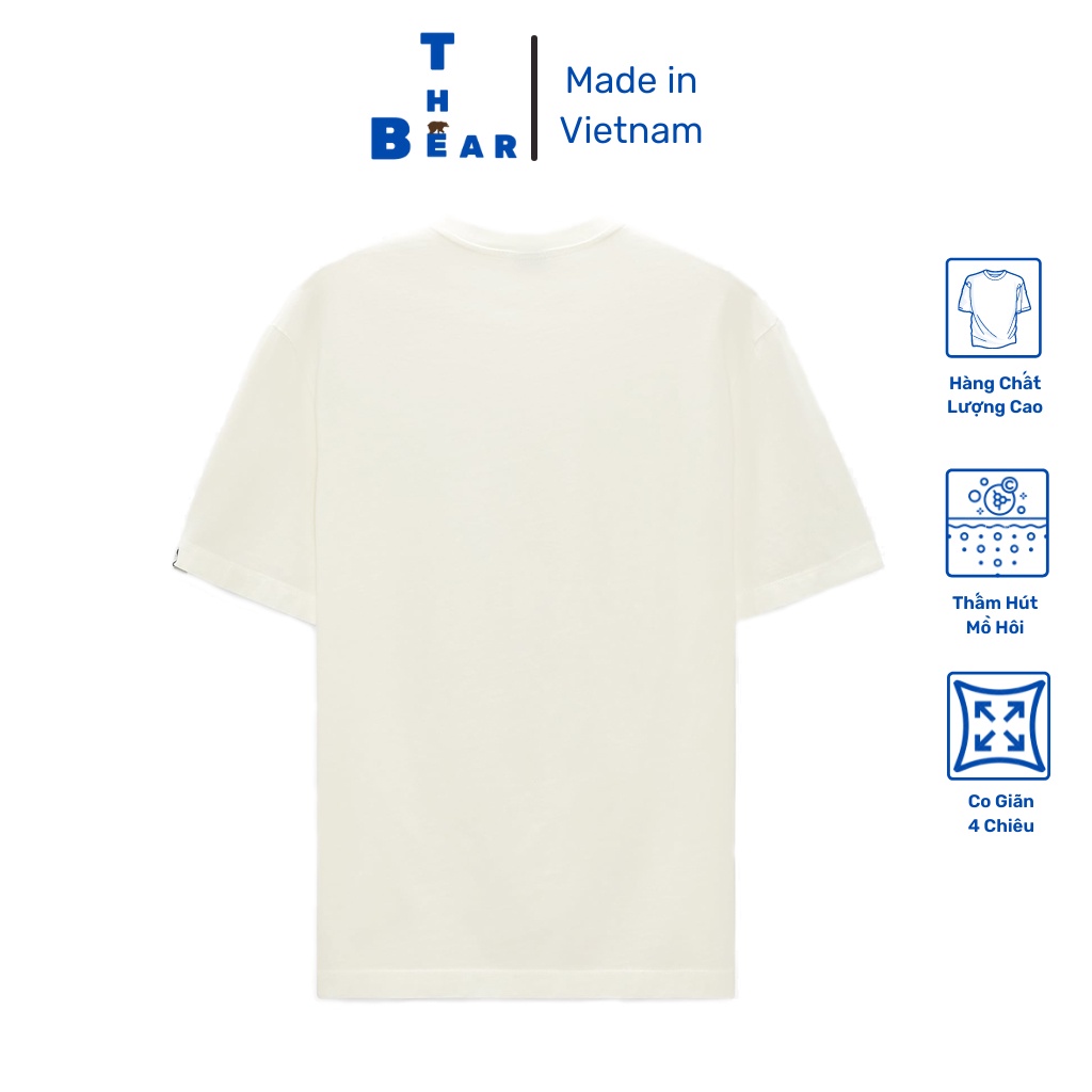 Áo thun nam  - Áo thun Unisex cho cả phái nữ - Áo phông form rộng - Hình In Cậu Bé  - THE BEAR -MS2