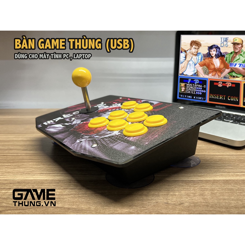 [Siêu Rẻ] Bàn Game Thùng Cơ Bản Chơi Game Giả Lập MAME | Dùng Cho Máy Tính , Laptop (Cần Cài Đặt) | Tặng Gù Dài