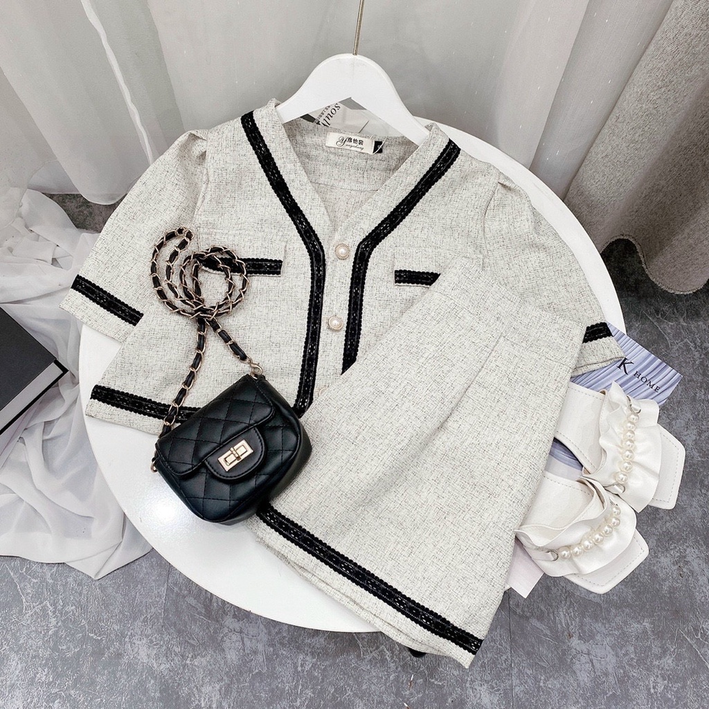 : Set dạ Tweed xinh xẻo siêu hot Lolla Fashion