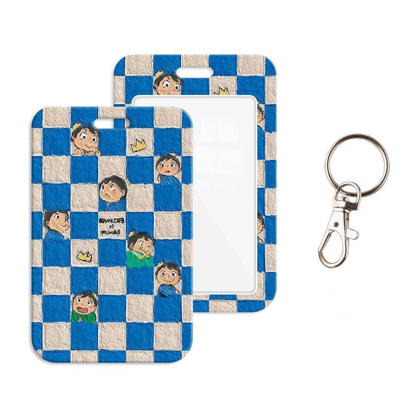 Bao Da Điện Thoại Trong Suốt Đựng Thẻ Vẽ Tranh Sơn Dầu Có Dây Treo Cổ Cho Học Sinh Ốp