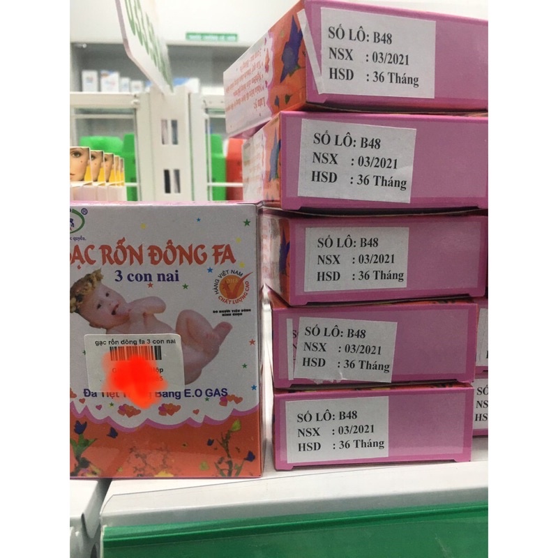 Gạc rốn Dong fa trẻ em