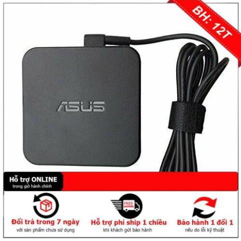 Sạc Dành Cho Laptop Asus 19V - 3.42A Chân Thường (hình vuông)