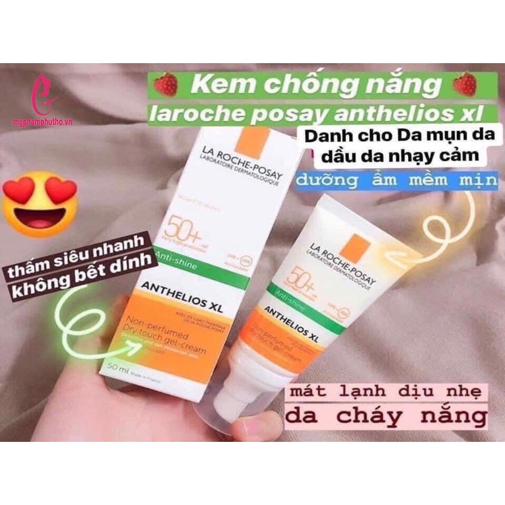 Kem Chống Nắng La Roche Posay cho da dầu Anthelios Dry Touch Gel-Cream SPF50 50ML | BigBuy360 - bigbuy360.vn
