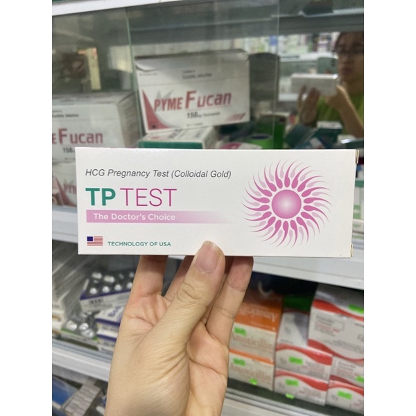 Que Thử Thai TP Test Chính Hãng, Nhanh chóng, Độ Chính Xác Cao, An Toàn Dễ Sử Dụng Hộp 1 Que TVT003