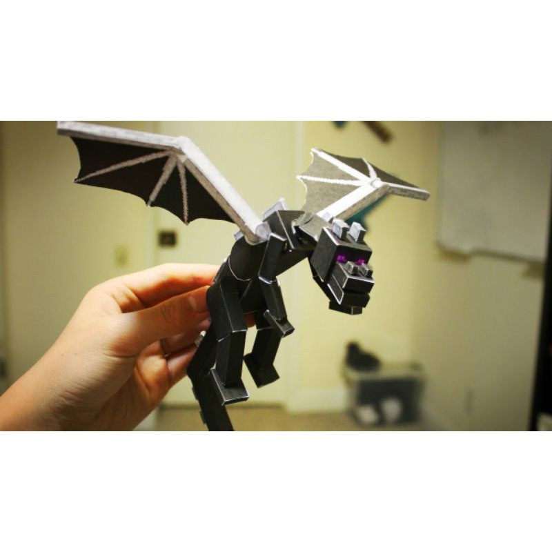 Mô hình giấy game  Ender Dragon