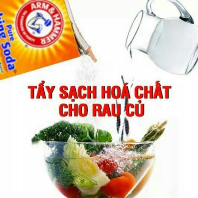 Bột Baking Soda Arm &amp; Hammer 454g chính hãng giá sỉ