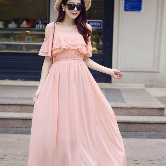 ĐẦM MAXI BÈO NGỰC