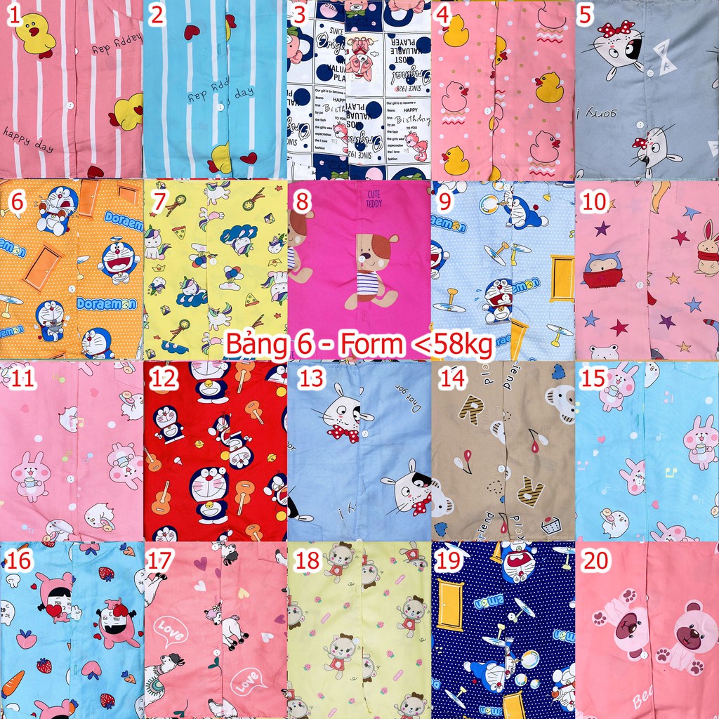 [PHẦN 3] Đồ Bộ Pijama Kate Thái - Ko Viền Form Dưới 58kg | BigBuy360 - bigbuy360.vn