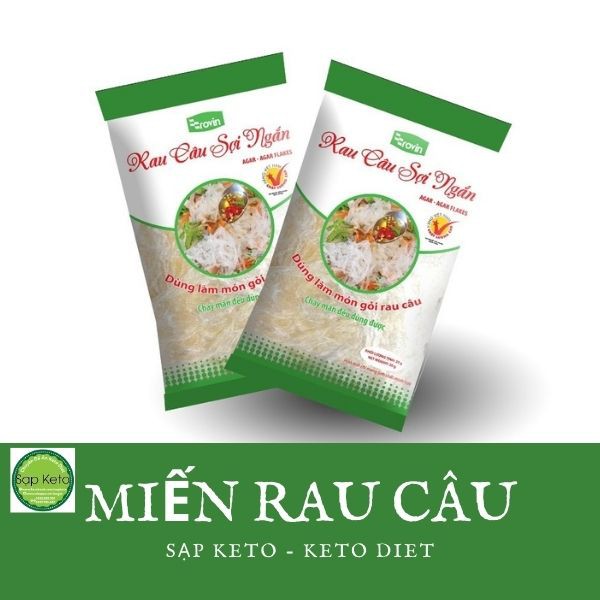 Miến Rau Câu Sợi Ngắn KETO, DAS, LOWCARB