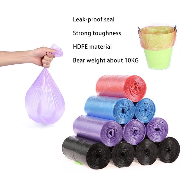 Combo 5 Cuộn Túi Đựng Rác  Sinh Học Tự Phân Hủy An Toàn Với Thiên Nhiên - 20 túi/cuộn