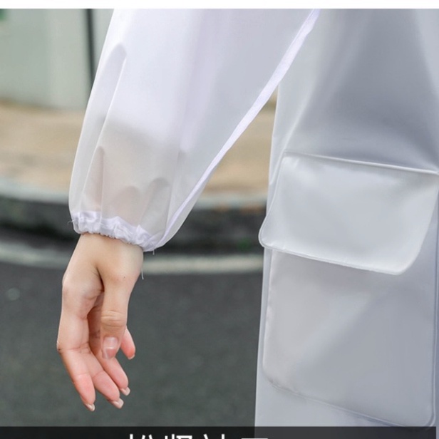 Áo Mưa Trong có tấm che mặt 358