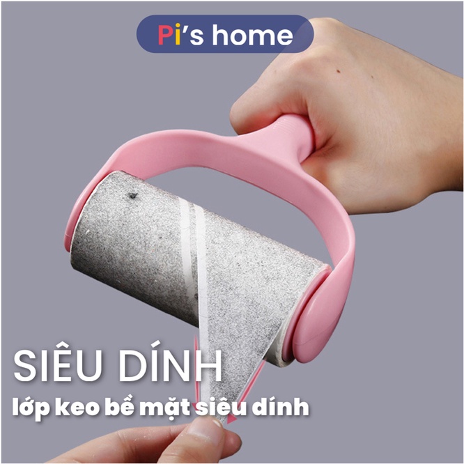 Cây lăn bụi quần áo, giường, chăn màn lăn lông thú cưng, có lõi thay thế
