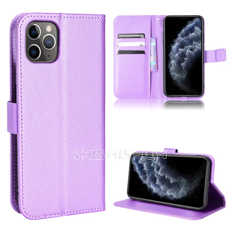 Ốp Điện Thoại Da Nắp Gập Có Ngăn Đựng Thẻ Dành Cho iPhone 11 PRO 11Pro