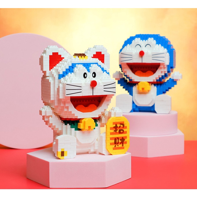 Mô Hình Lego Lắp Ráp Doraemon Hoạt Hình 12 Cung Hoàng Đạo Đáng Yêu Cho Bé