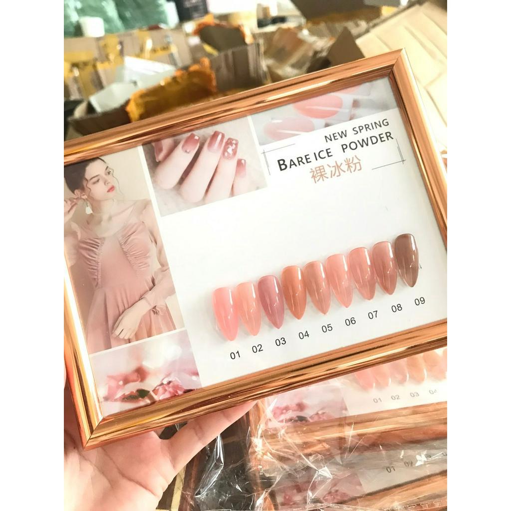 Set Sơn Thạch Very Good Nail 9 màu tặng bảng màu siêu đẹp