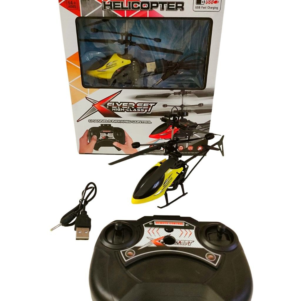 Máy Bay Điều Khiển Từ Xa Helicopter Kèm Dây Sạc - Đồ Chơi Thông Minh Cho Bé Tư Duy Trí Tuệ - Shop Mẹ Mốc