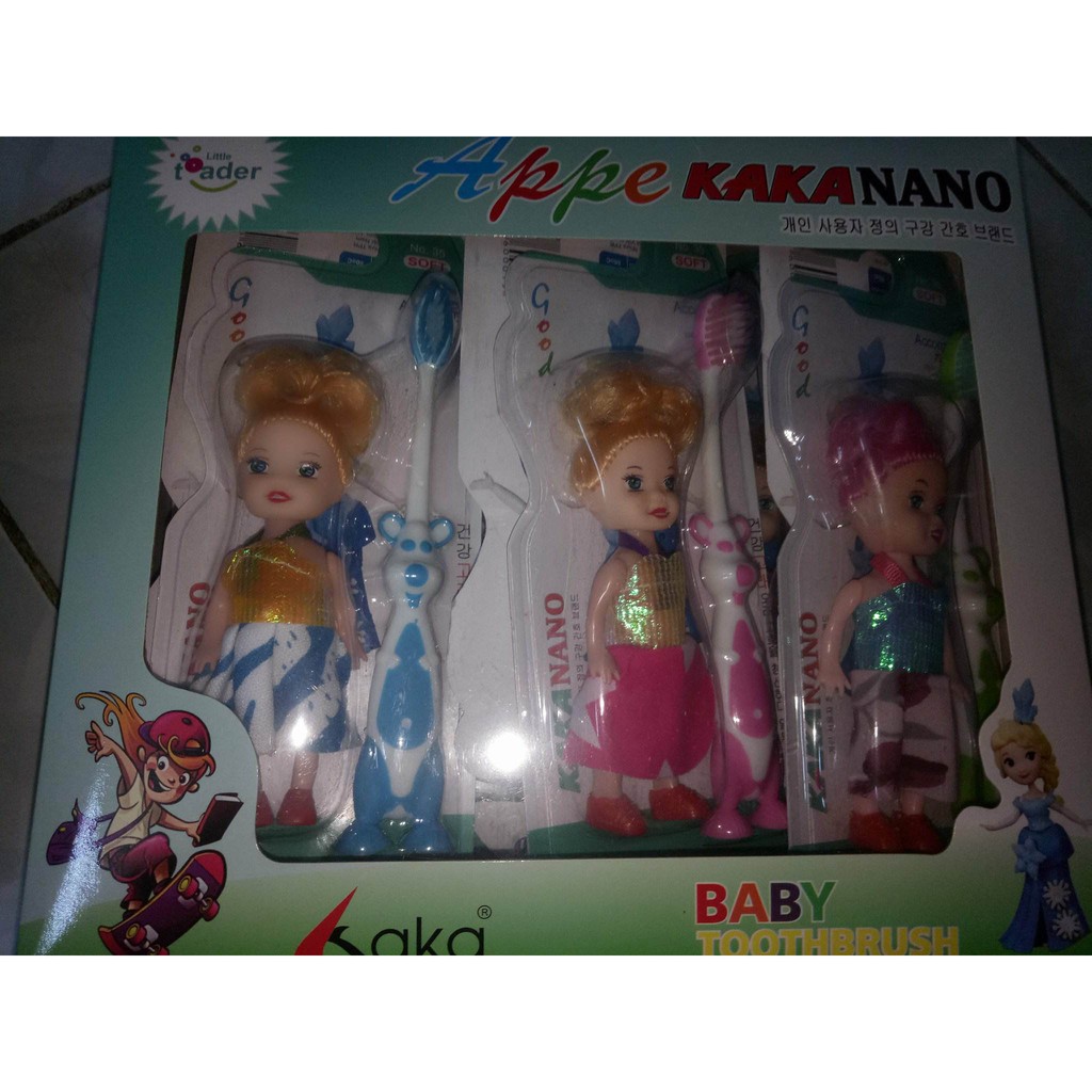 Bộ bàn chải đánh răng KAKA NANO ( 12 cái )