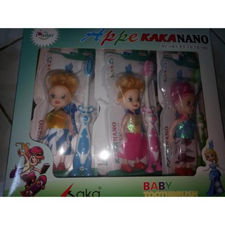 Bộ bàn chải đánh răng kaka nano