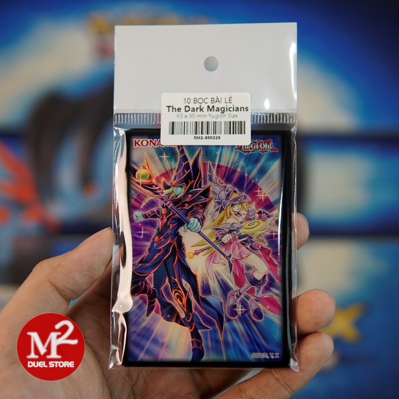 Bọc thẻ bài Yugioh The Dark Magicians - Kích thước 63 x 90 mm - Bán lẻ 5, 10, 15 cái cho Extra Deck