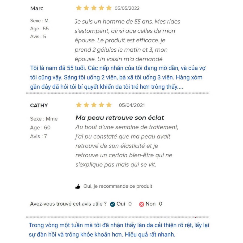 [Nội địa Pháp] Viên uống cấp nước, sáng da, trẻ hóa SUPERDIET sản xuất 2022