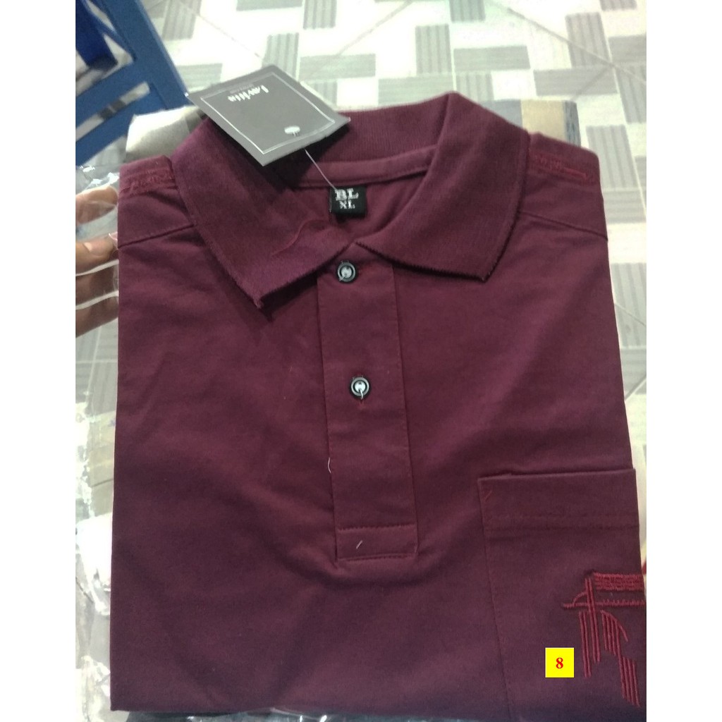 Áo thun nam trung niên cotton cổ bẻ tay ngắn | BigBuy360 - bigbuy360.vn