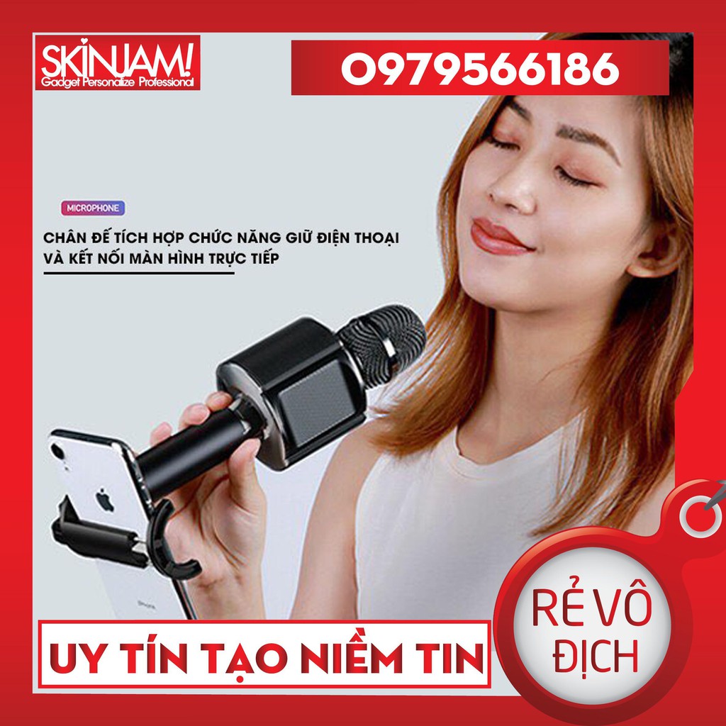 [Mã 151ELSALE hoàn 7% đơn 300K] | Míc Hát Karaoke | Micro Cầm Tay Bluetooth K05 Remax Mới Nhất 2021