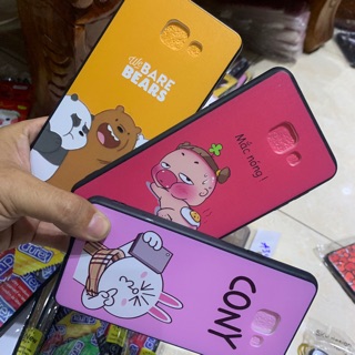 Ốp lưng samsung A7 (2016) gấu thỏ quỳnh aka