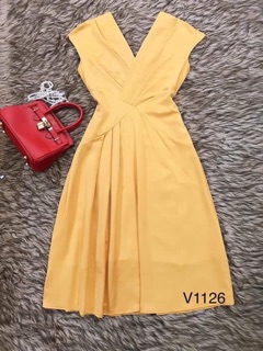 Đầm lụa dúm siêu xinh