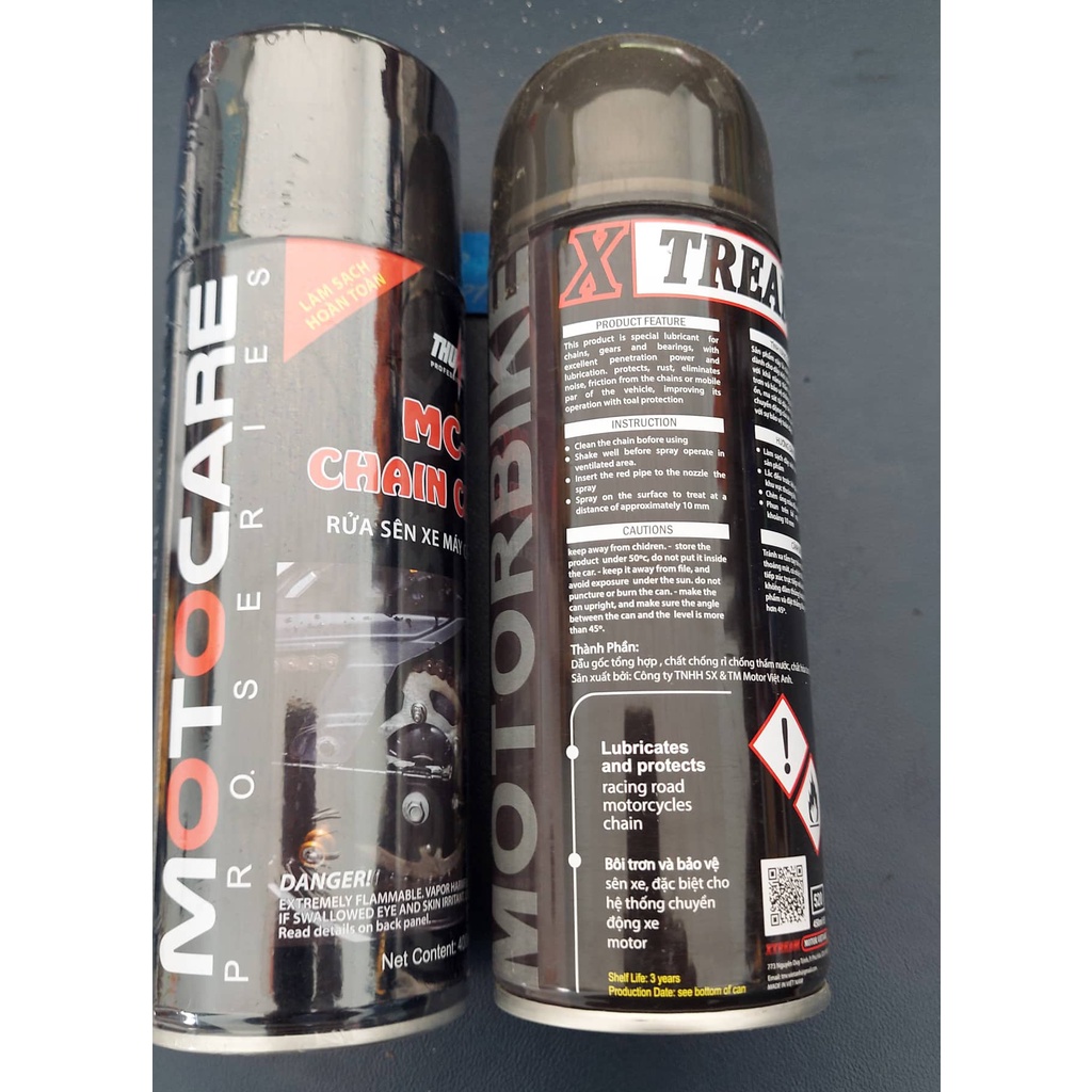 XỊT DƯỠNG SÊN XÍCH XREAM X2 450ML KÈM RỮA SÊN THUNDER 400ML