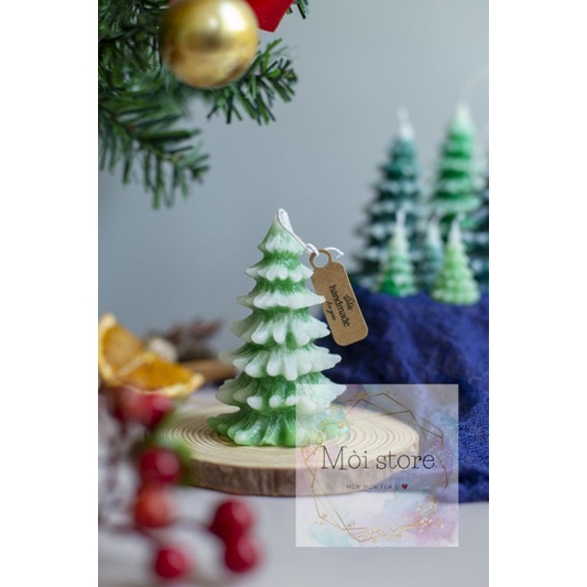 Nến cây thông, tealight noel, sỉ quà tặng sự kiện giáng sinh