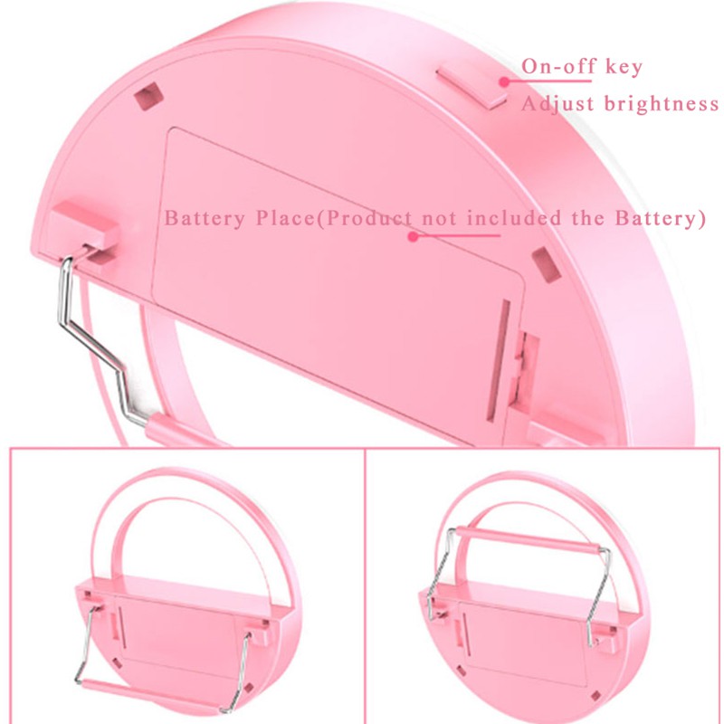 Đèn Led Dạng Vòng Hỗ Trợ Chụp Ảnh Cho Điện Thoại