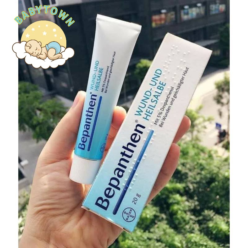 Kem chống hăm Bepanthen 20g của Đức dùng cho bé từ sơ sinh trở lên