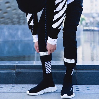 ( Shopee ) vớ off white