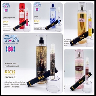 LINK 6 [Chọn Mùi ] Mini 10ml Xịt Thơm Toàn Thân Body Mist Bath & Body Works Usa